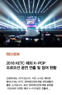 2018 해외 K-POP 프로모션 공연 엔터테인먼트계…