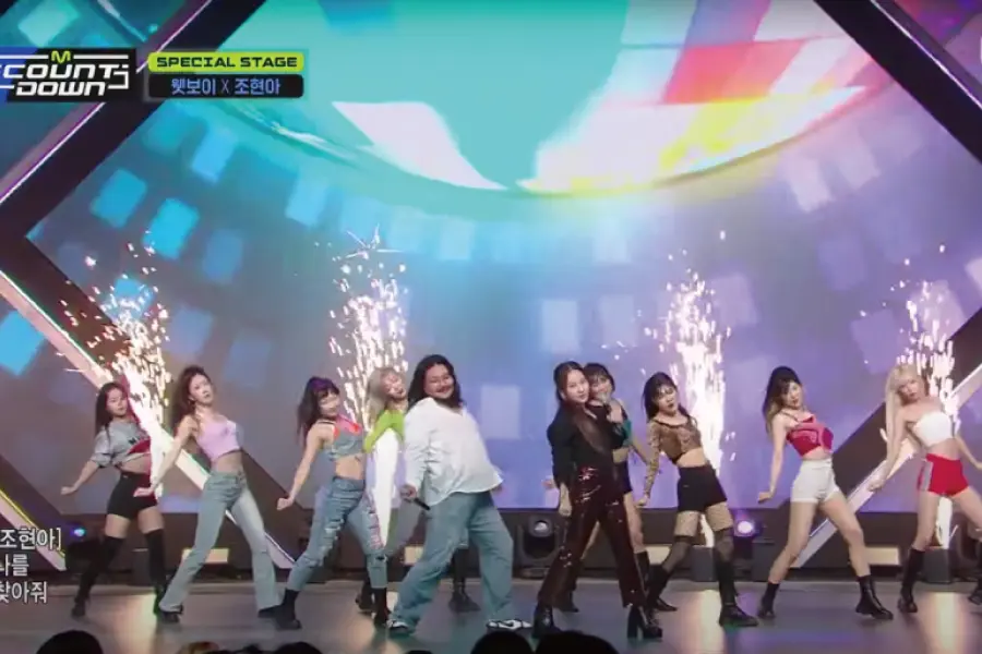 MNET 음악방송 백업무대